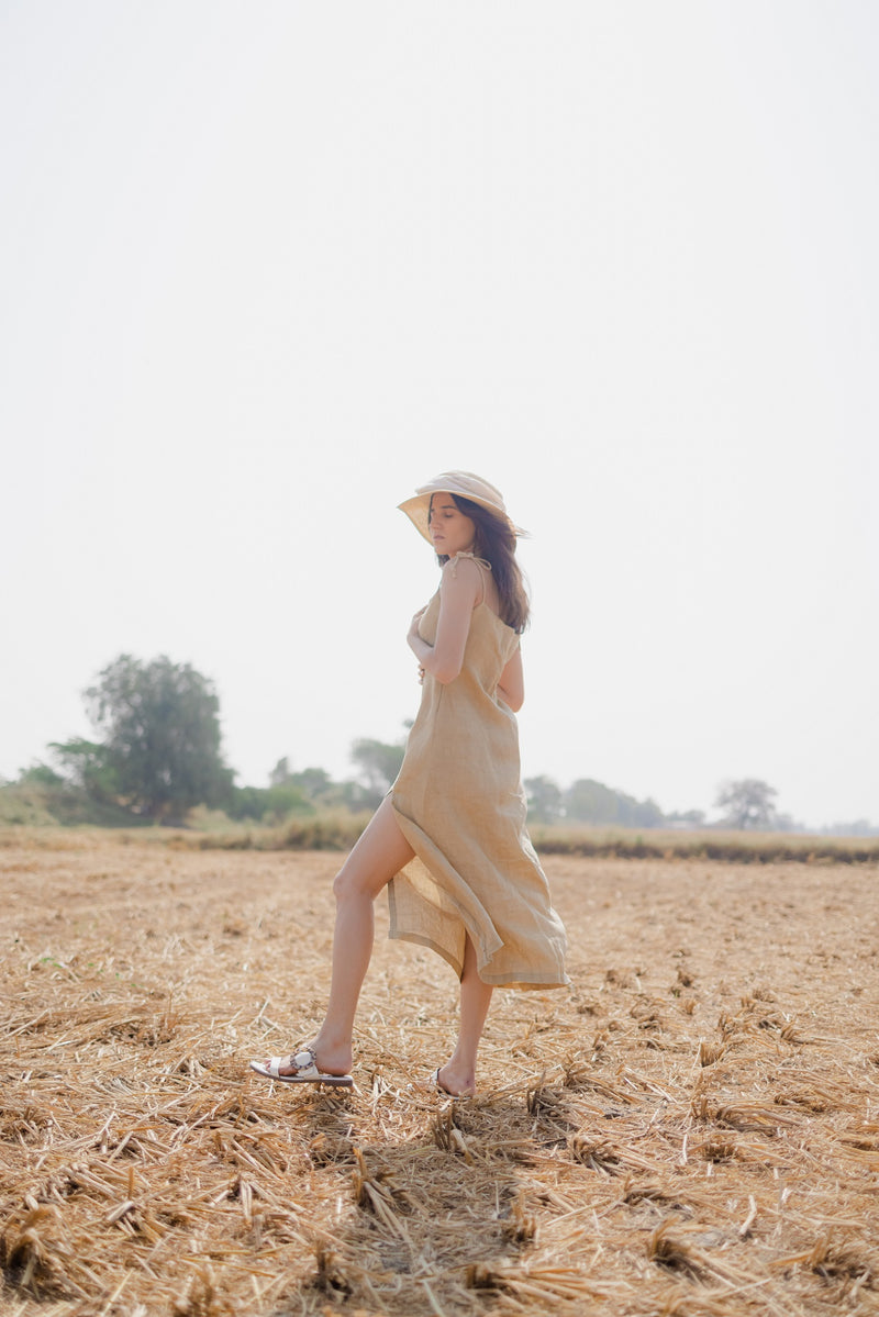 Linen Thoughts into Things Daisy Dress