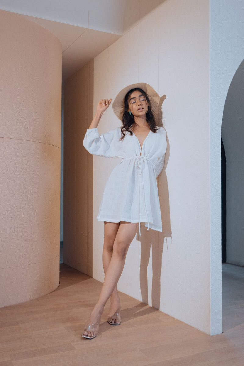 Linen thoughts into Things Beach Dress