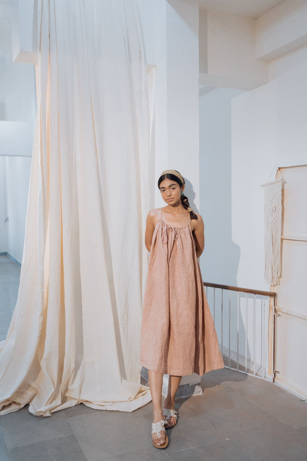 Linen Thoughts into Things Dress