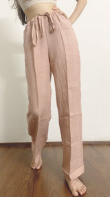 Linen Thoughts into Things Comfort Pants