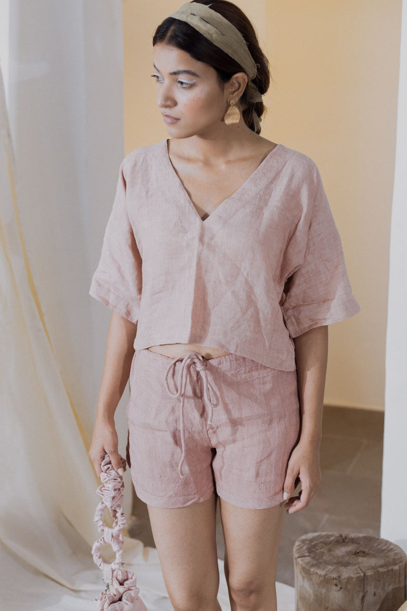 Linen Thoughts into Things Blouse